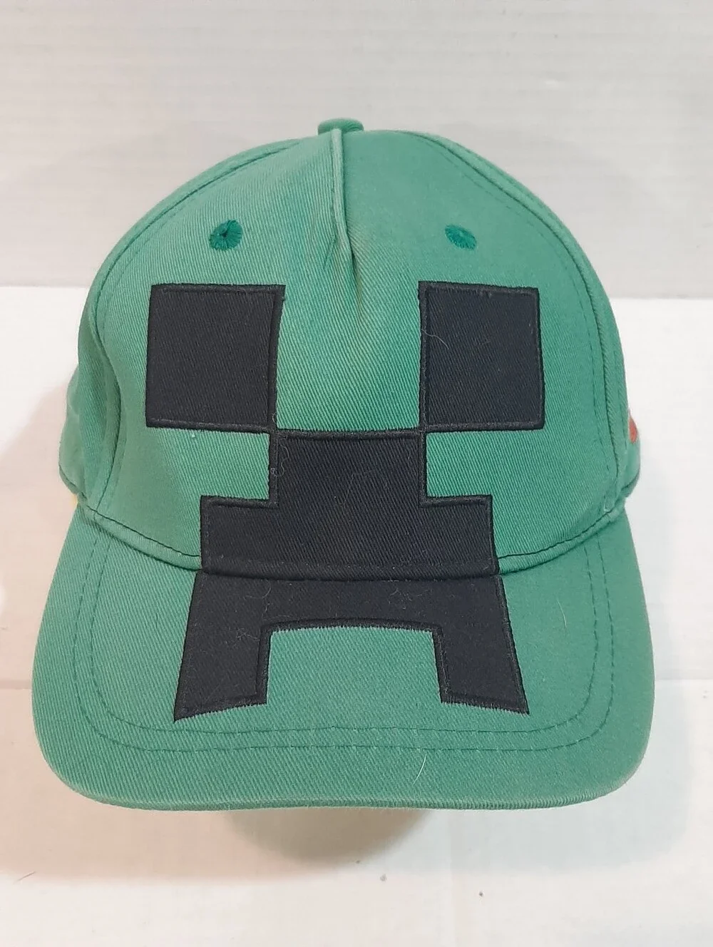 JINX Kids Black & Green Creeper Graphic Snapback Hat